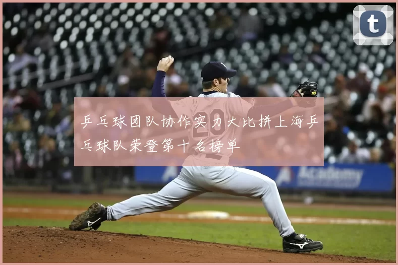 乒乓球团队协作实力大比拼上海乒乓球队荣登第十名榜单