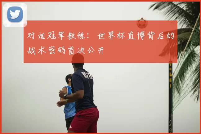 对话冠军教练：世界杯直博背后的战术密码首次公开