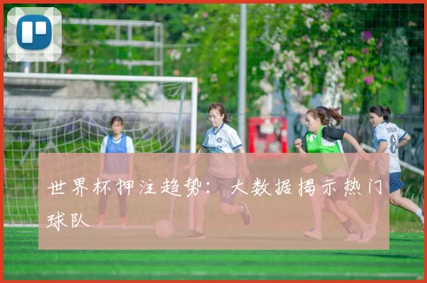 世界杯押注趋势:大数据揭示热门球队